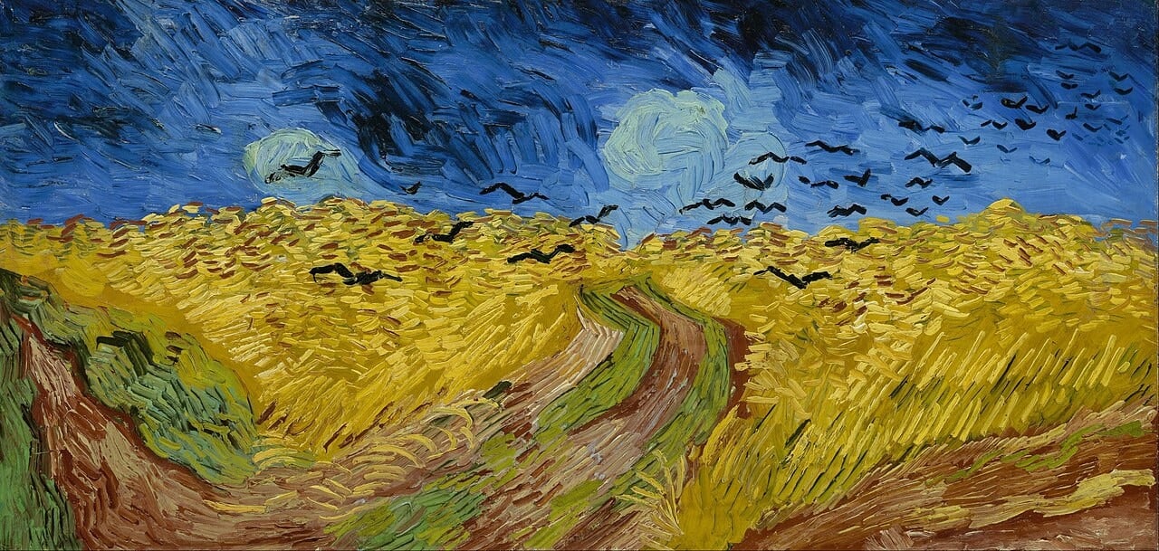 Wheatfield with Crows — Gallery Set
